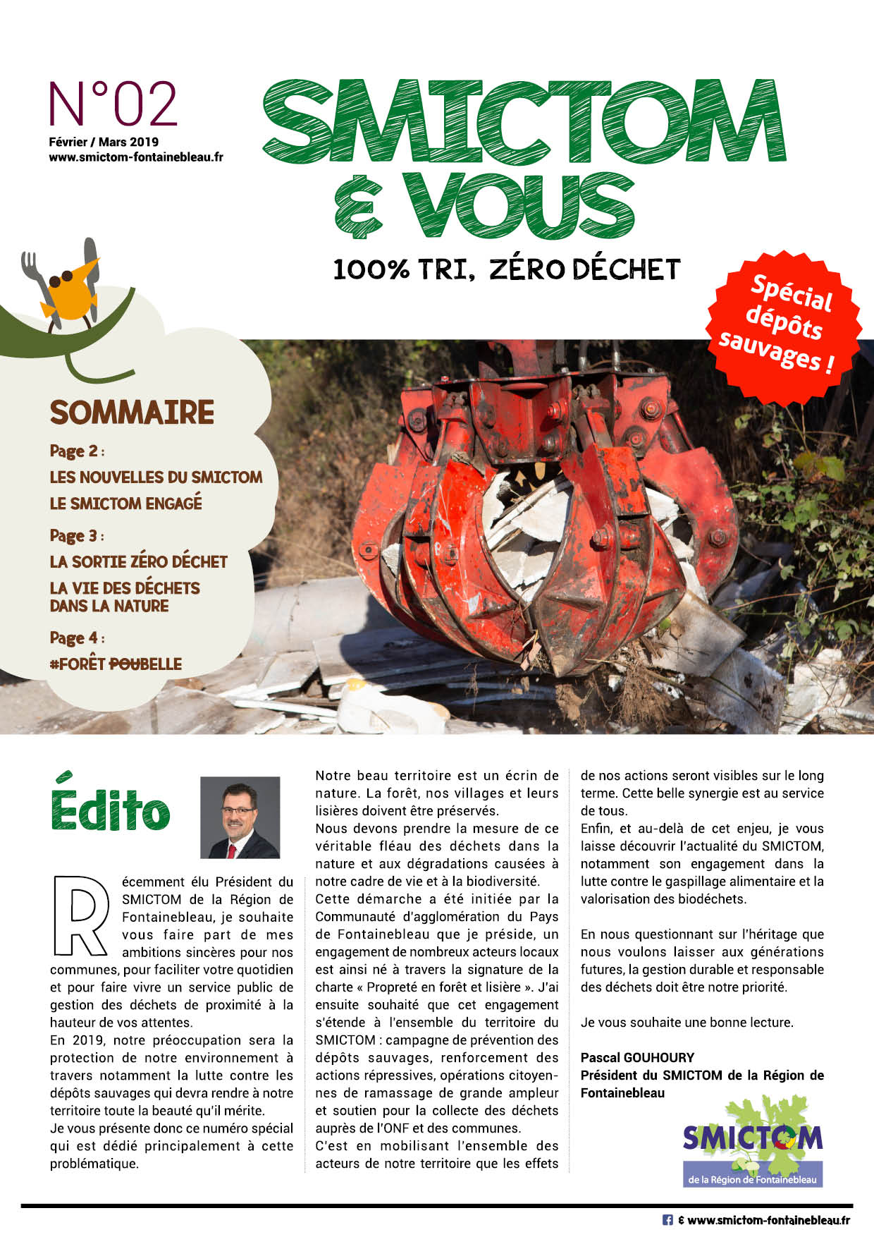 SMICTOM de la Région de Fontainebleau | SMICTOM et VOUS N°2