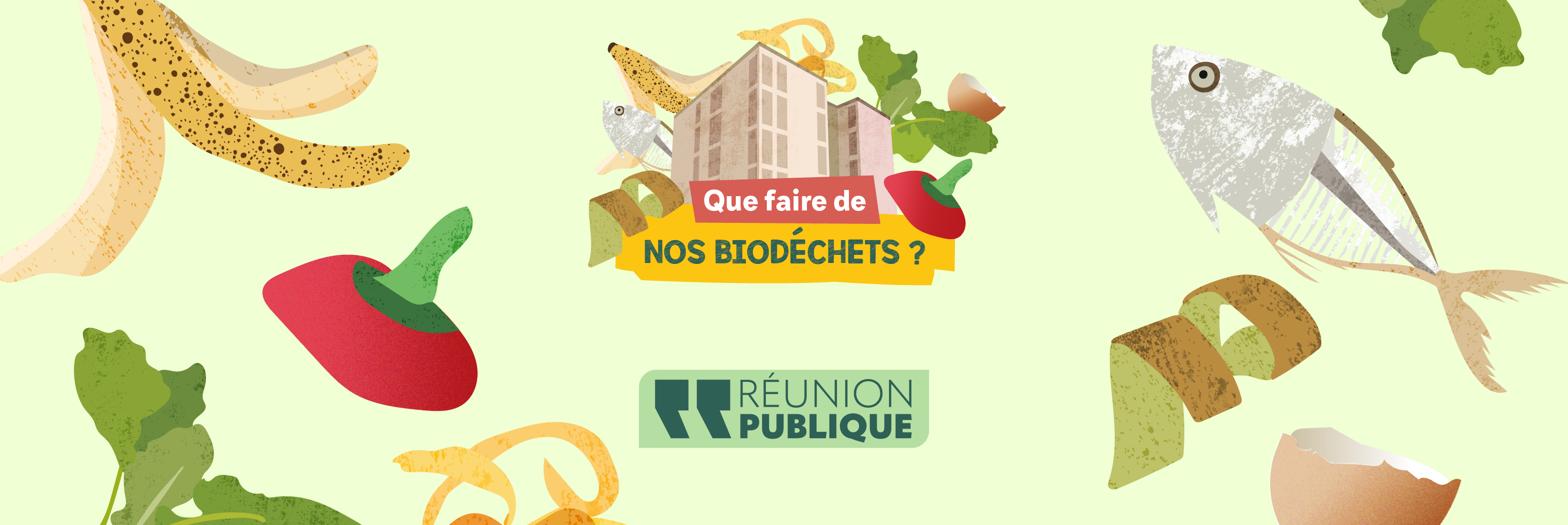 Réunion publique biodéchets