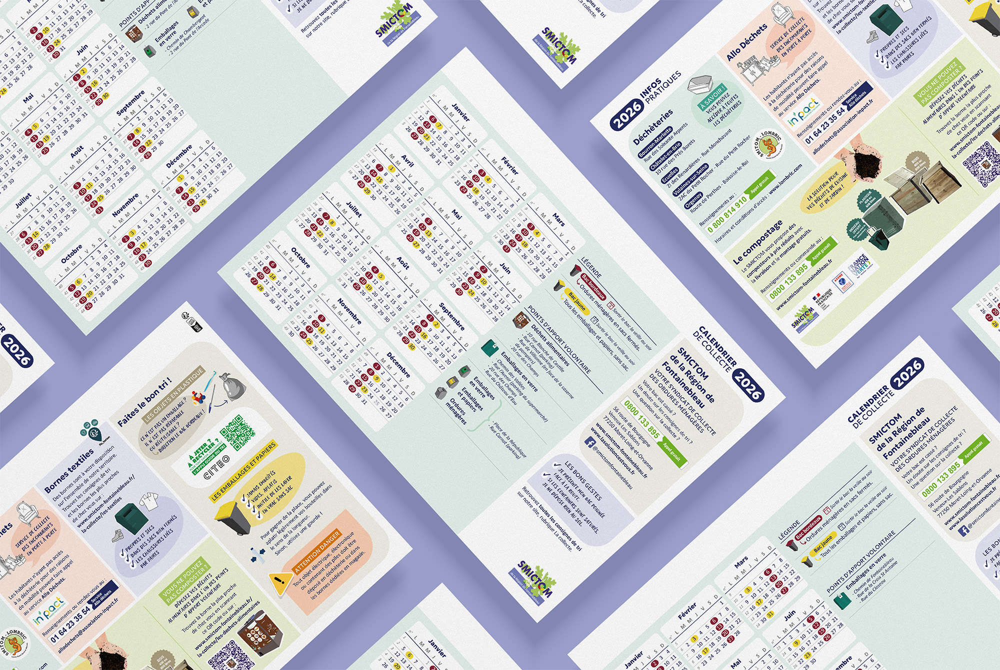 Calendriers de collecte